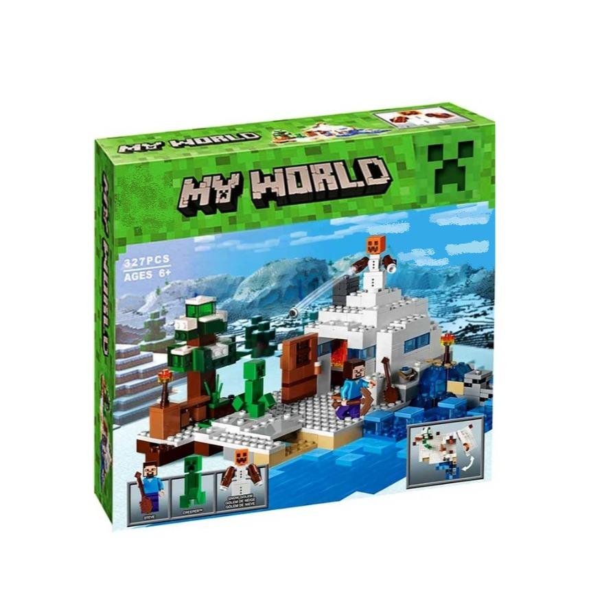 ساختنی ماینکرافت MINECRAFT My World 327pcs 10391